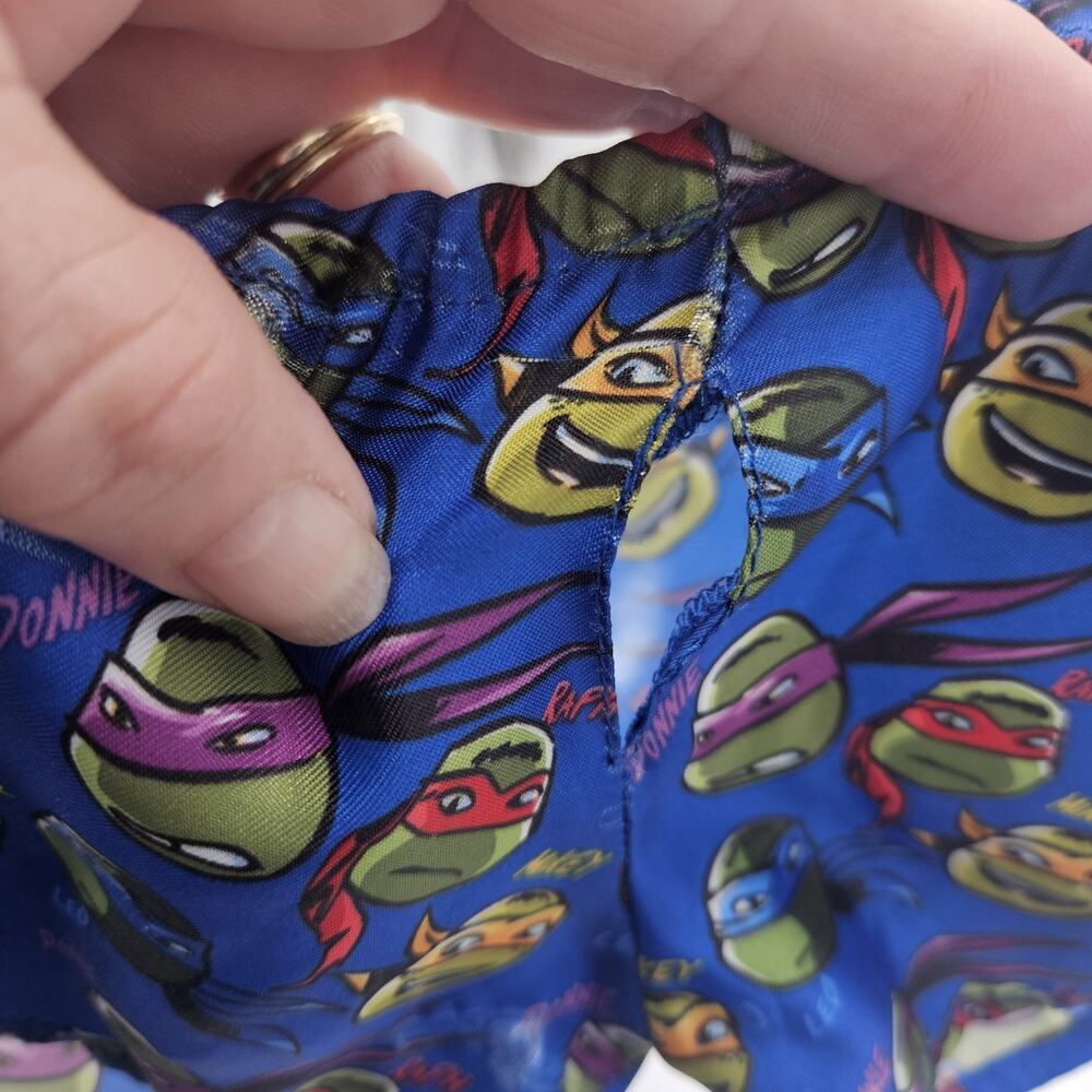Teenage Mutant Ninja Turtle BAB Shorts Facemask Donatello Donnie Intelligence - Picture 4 of 5